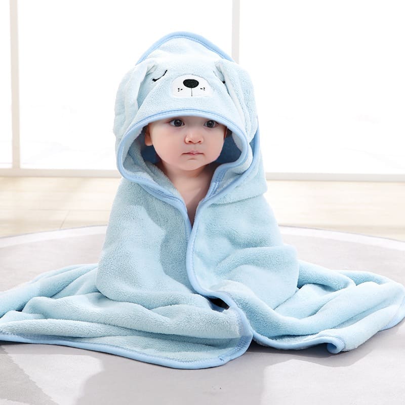 Toalha De Banho Bebê Capuz Roupão Infantil Recém Nascido Criança Bichinho Absorvente